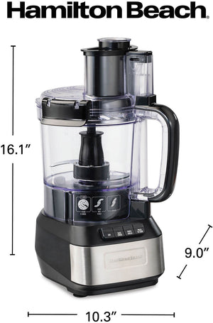 Hamilton Beach - 12 Cup Stack & Snap Food Processor - 70727G