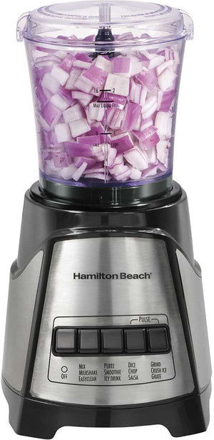 Hamilton Beach - 12 Function Blender & Chopper with 40 Oz Glass Jar - 58149JC