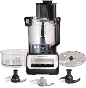 Hamilton Beach - 14 Cup Stack & Snap Duo Food Processor - 70585