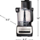 Hamilton Beach - 14 Cup Stack & Snap Duo Food Processor - 70585