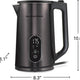 Hamilton Beach - 1.7 L Digital Temperature Control Double Wall Kettle - 40851