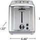 Hamilton Beach - 2 Slice Brushed Toaster with Extra Wide Slots - 22992G