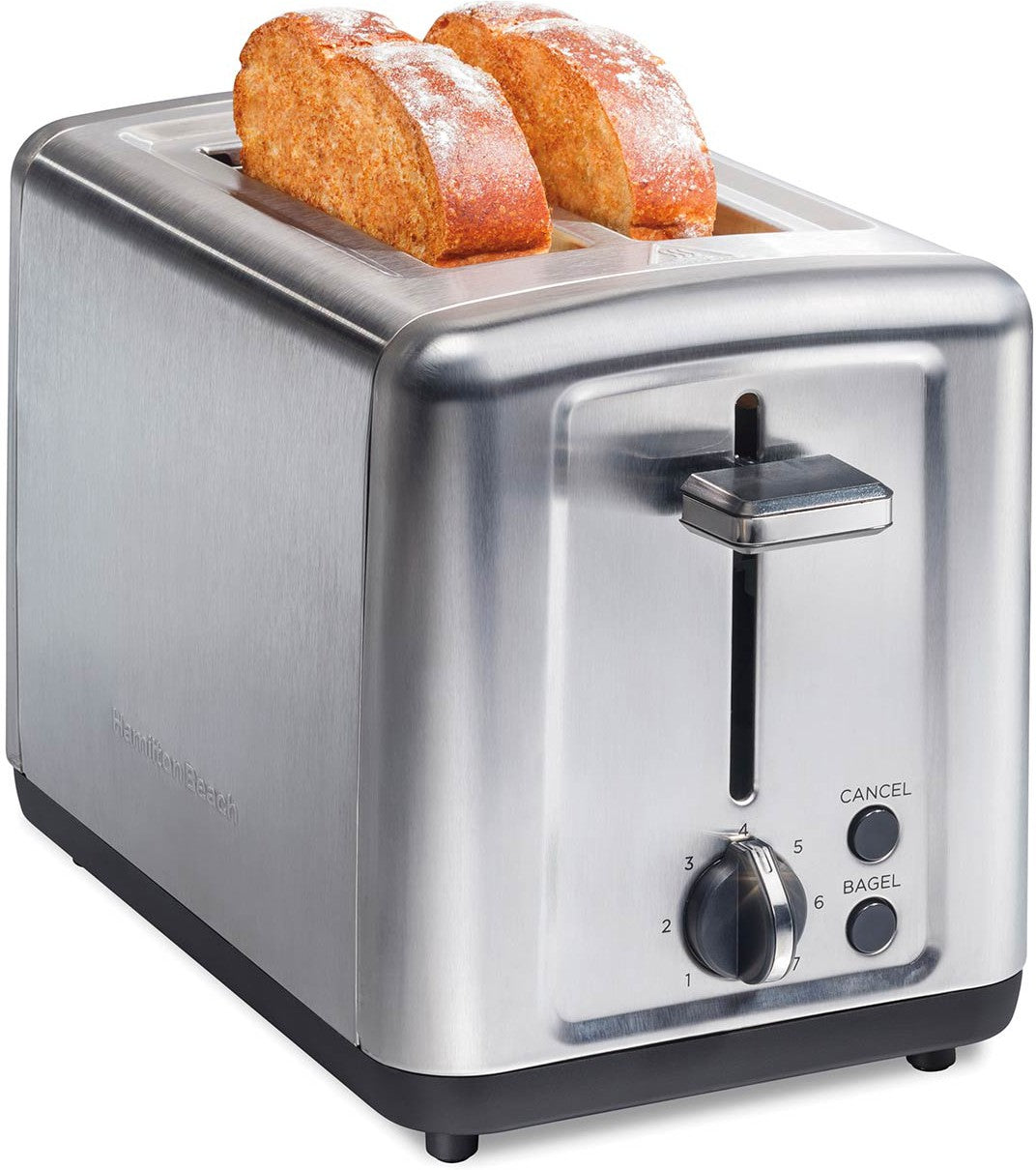 Hamilton Beach - 2 Slice Brushed Toaster with Extra Wide Slots - 22992G