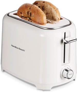 Hamilton Beach - 2 Slice Toaster with Extra-Wide Slots White - 22218