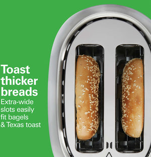 Hamilton Beach - 2 Slice Toaster with Sure-Toast Technology - 22220C