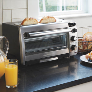 Hamilton Beach - 2-in-1 Oven and Toaster - 31156G