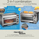 Hamilton Beach - 2-in-1 Oven and Toaster - 31156G