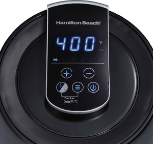 Hamilton Beach - 2.5 L Digital Air Fryer Black - 35050