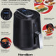 Hamilton Beach - 2.5 L Digital Air Fryer Black - 35050