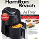 Hamilton Beach - 2.5 L Digital Air Fryer Black - 35050