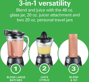 Hamilton Beach - 3-in-1 Blend & Juice System - 53524C