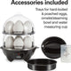 Hamilton Beach - 3-in-1 Egg Cooker with 14 Egg Capacity - 25508