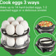 Hamilton Beach - 3-in-1 Egg Cooker with 14 Egg Capacity - 25508