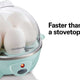 Hamilton Beach - 3-in-1 Egg Cooker with 7 Egg Capacity - 25504G