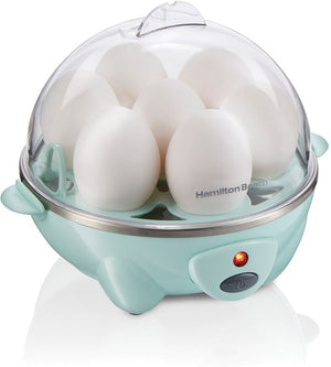 Hamilton Beach - 3-in-1 Egg Cooker with 7 Egg Capacity - 25504G