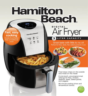 Hamilton Beach - 3.1 QT Digital Air Fryer - 35065C