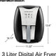 Hamilton Beach - 3.1 QT Digital Air Fryer - 35065C