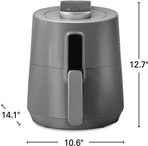 Hamilton Beach - 3.7 QT Digital Air Fryer Gray - 35051C