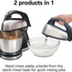 Hamilton Beach - 4 QT 6-Speed Stand/Hand Mixer - 64650