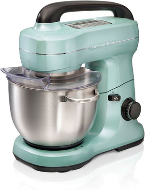 Hamilton Beach - 4 QT Aqua 7 Speed Stand Mixer - 63397