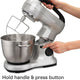 Hamilton Beach - 4 QT Silver 7 Speed Stand Mixer - 63392G