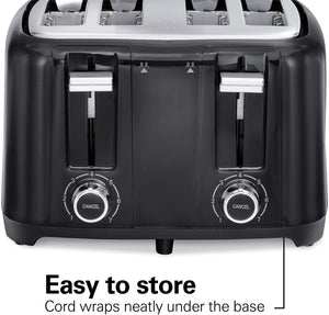 Hamilton Beach - 4 Slice Toaster with Extra Wide Slots - 24217G