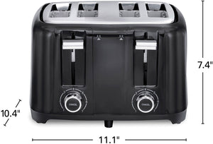 Hamilton Beach - 4 Slice Toaster with Extra Wide Slots - 24217G