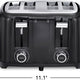 Hamilton Beach - 4 Slice Toaster with Extra Wide Slots - 24217G