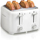 Hamilton Beach - 4 Slice Toaster with Extra-Wide Slots White - 24218