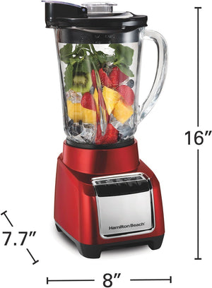 Hamilton Beach - 48 Oz Wave Action Blender Red - 53519FG