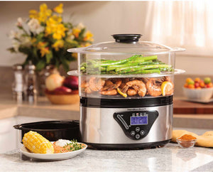 Hamilton Beach - 5.5 QT Digital Steamer - 37530Z