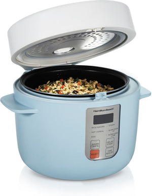 Hamilton Beach - 6 Cup Capacity Multi-Function Rice Cooker - 37561