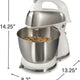 Hamilton Beach - 6 Speed White Classic Stand Mixer - 64655