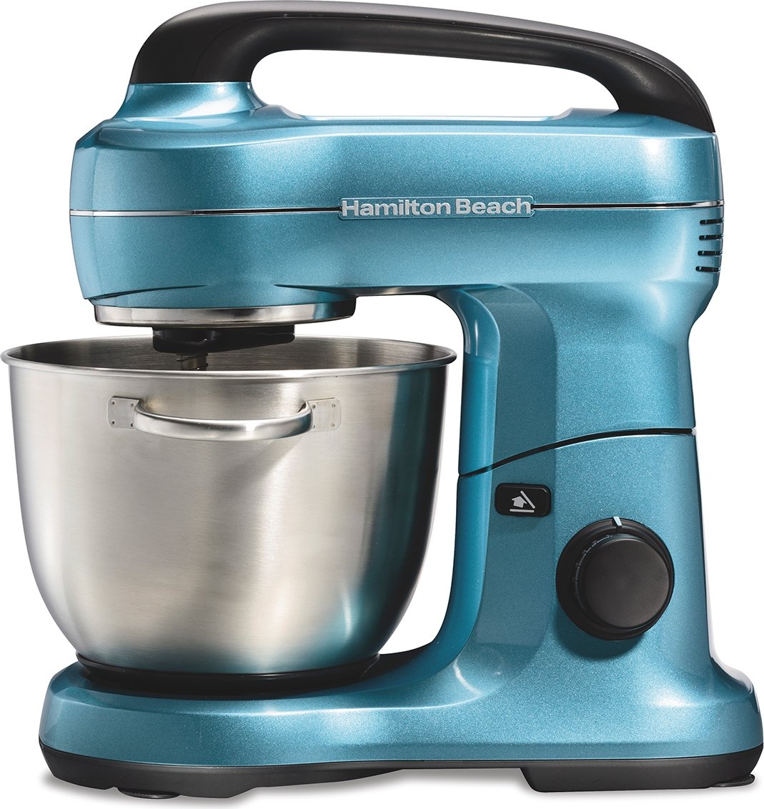 Hamilton Beach - 7 Speed 4 QT Blue Stand Mixer - 63393