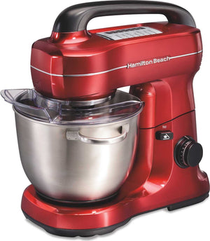 Hamilton Beach - 7 Speed 4 QT Metalic Red Stand Mixer - 63395