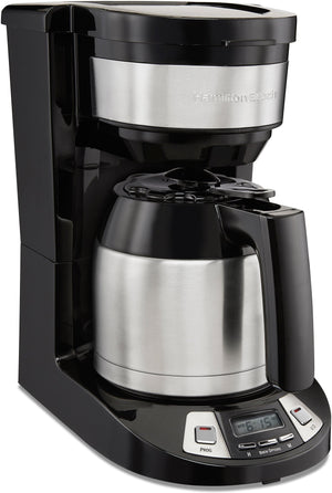 Hamilton Beach - 8 Cup Programmable Coffee Maker with Thermal Carafe - 46240C