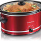 Hamilton Beach - 8 QT Slow Cooker Red - 33184