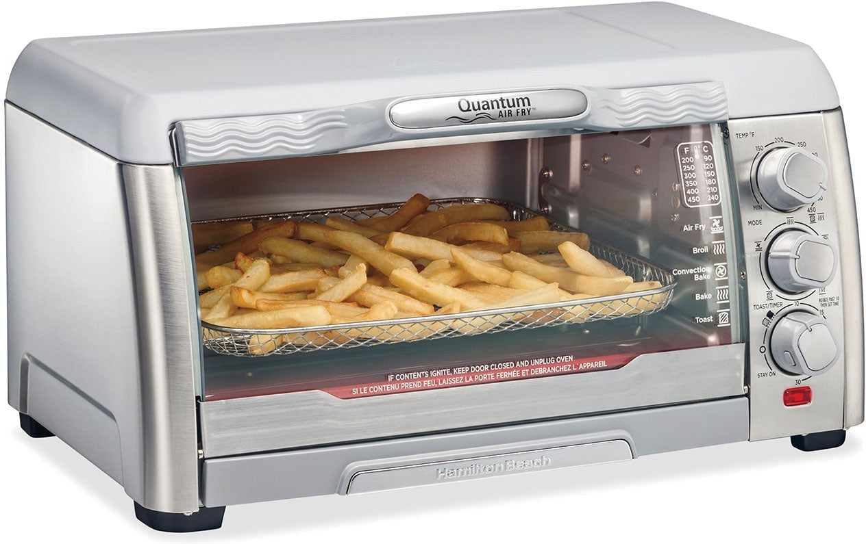 Hamilton Beach - Air Fryer Toaster Oven with Quantum Air Fry Technology - 31350G