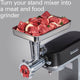 Hamilton Beach - All-Metal Meat and Food Grinder Set - 63245