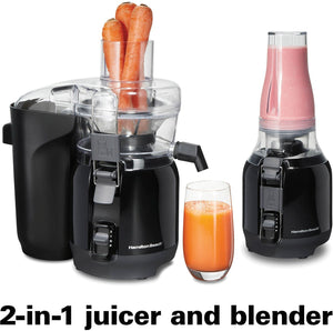 Hamilton Beach - Big Mouth 2-in-1 Juicer and Blender - 67970