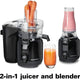 Hamilton Beach - Big Mouth 2-in-1 Juicer and Blender - 67970