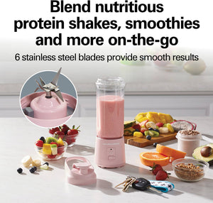 Hamilton Beach - Blend Now Portable Cordless Blender Rose - 51181J