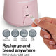 Hamilton Beach - Blend Now Portable Cordless Blender Rose - 51181J