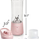 Hamilton Beach - Blend Now Portable Cordless Blender Rose - 51181J