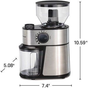 Hamilton Beach - Burr Coffee Grinder with 18 Grind Settings - 80385