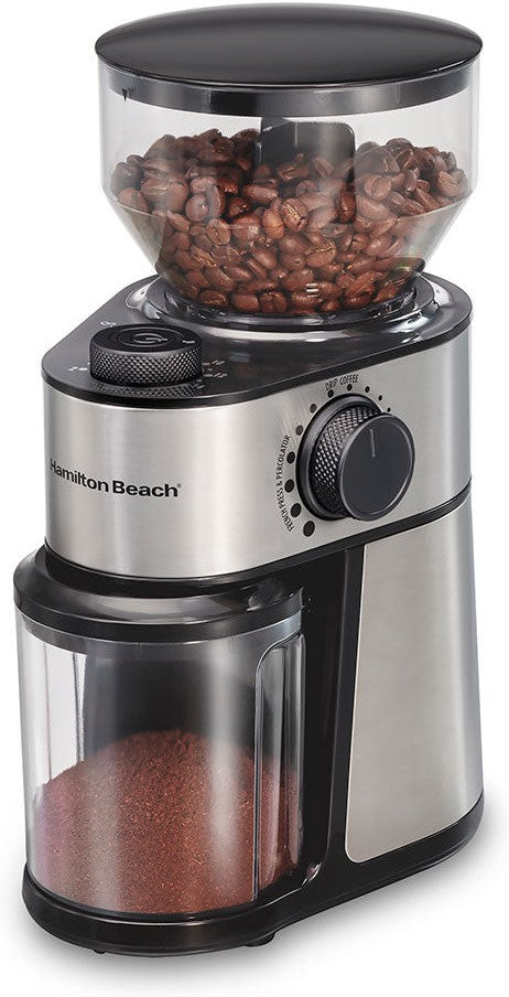 Hamilton Beach - Burr Coffee Grinder with 18 Grind Settings - 80385