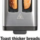 Hamilton Beach - Contemporary 2 Slice Toaster with Wide Slots - 22997FG