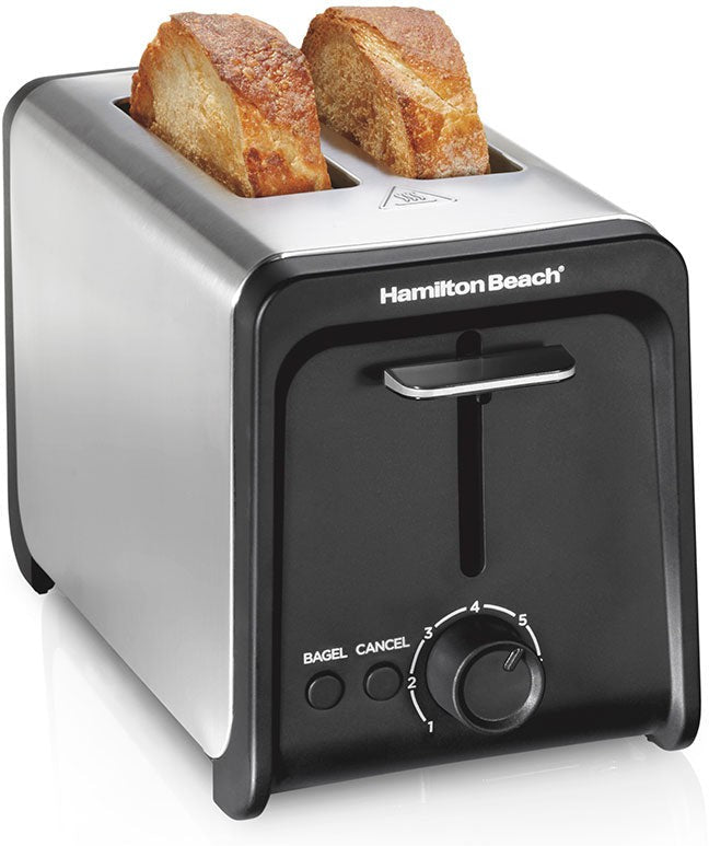 Hamilton Beach - Contemporary 2 Slice Toaster with Wide Slots - 22997FG