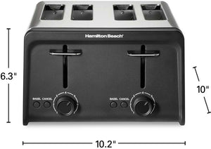 Hamilton Beach - Contemporary 4 Slice Toaster - 24997F