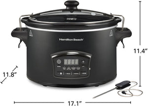 Hamilton Beach - Defrost & Go Programmable Slow Cooker - 33962